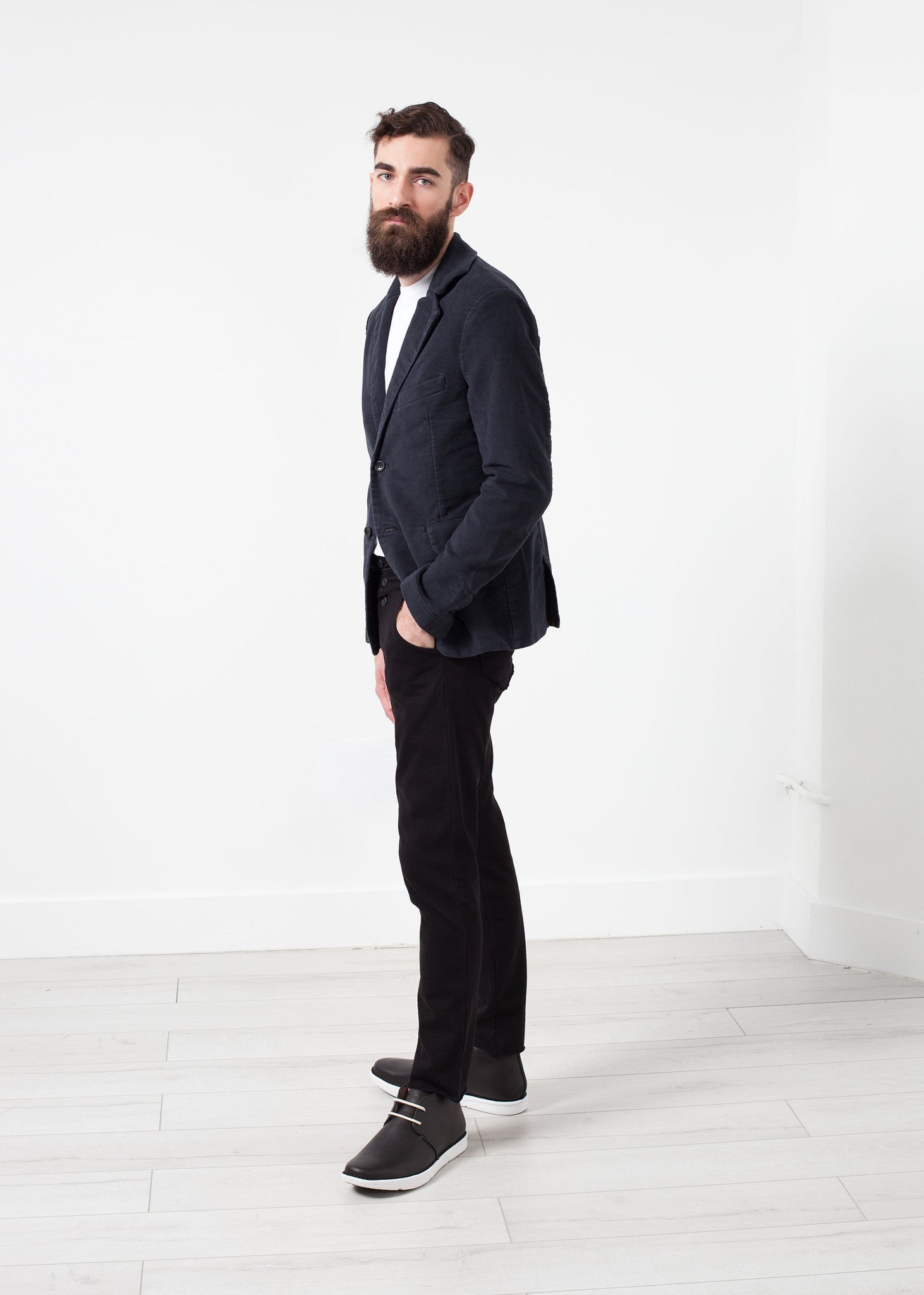 سترة من القطن المصقول من زيبو