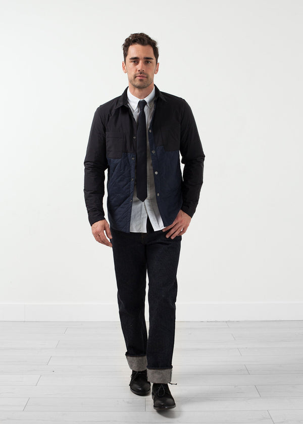 معطف مبطن قابل للعكس