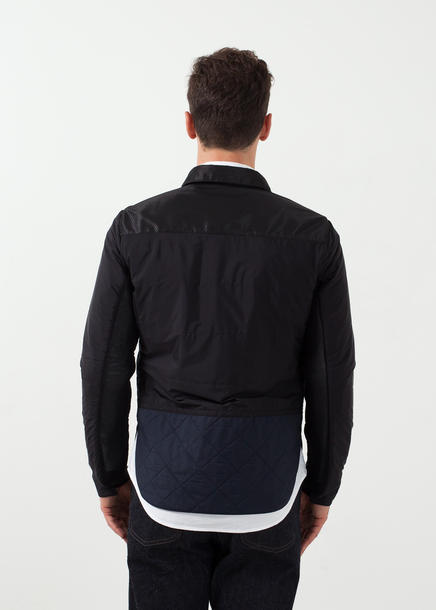 معطف مبطن قابل للعكس