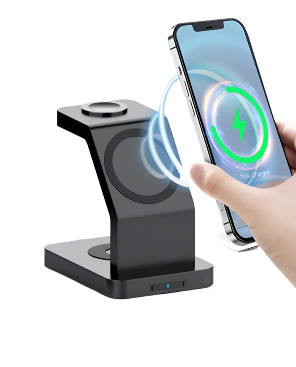 Lanex 3in1 wireless charger 15 watt - MARHABA