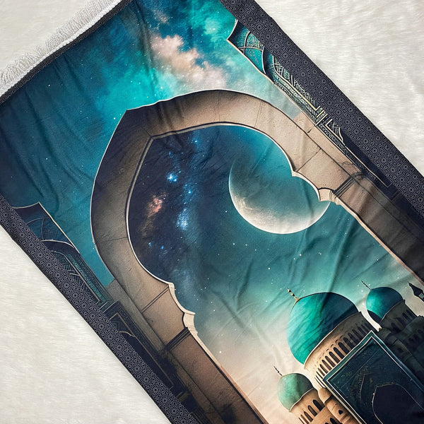 Luxury Padded Velvet Prayer Mat